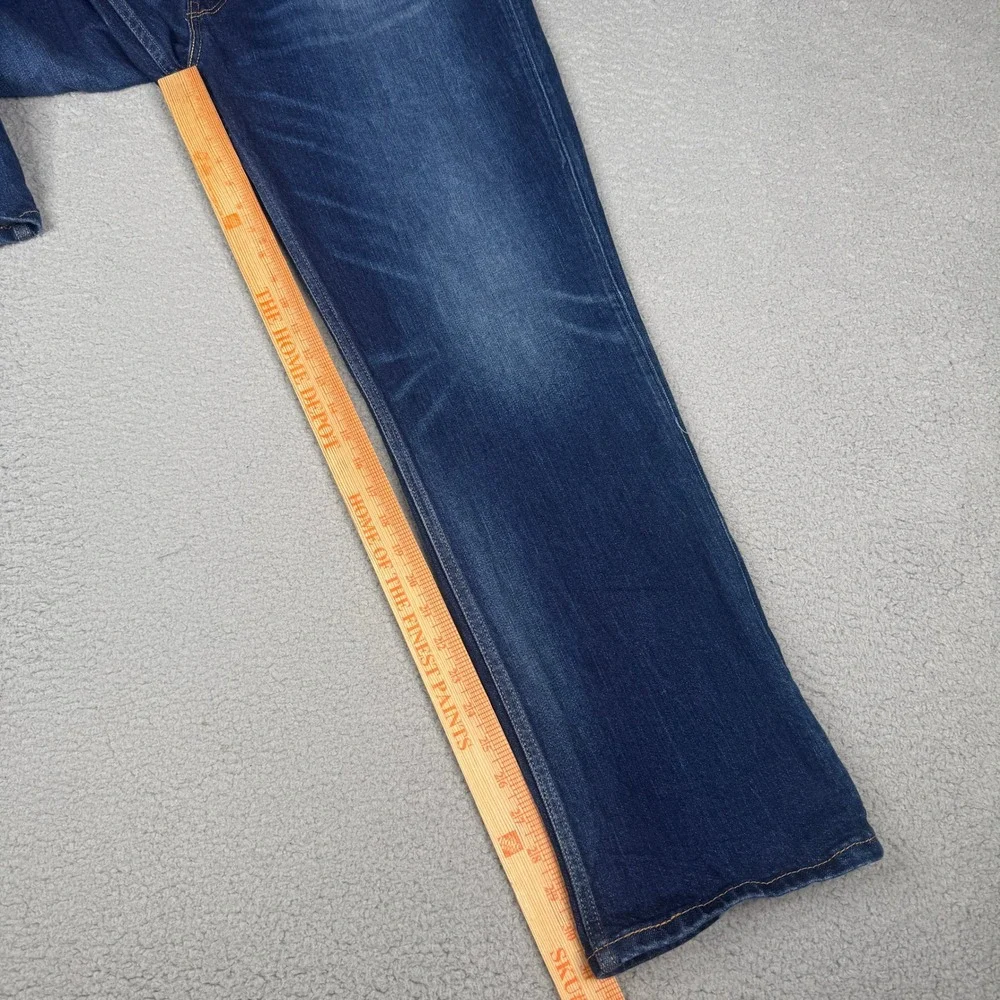 Levis 511 Jeans Mens 44x32 Blue Slim Fit Stretch Denim Ducky Boy Fade 04511-2369